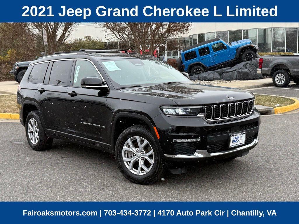 used 2021 Jeep Grand Cherokee L car, priced at $24,948