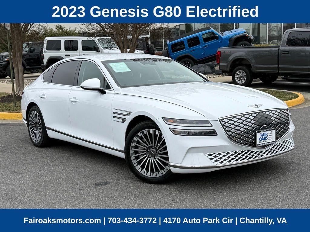 used 2023 Genesis Electrified G80 car, priced at $35,942