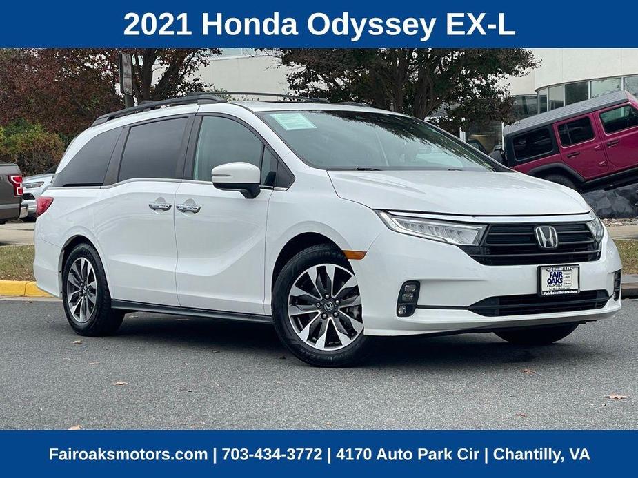 used 2021 Honda Odyssey car, priced at $25,556