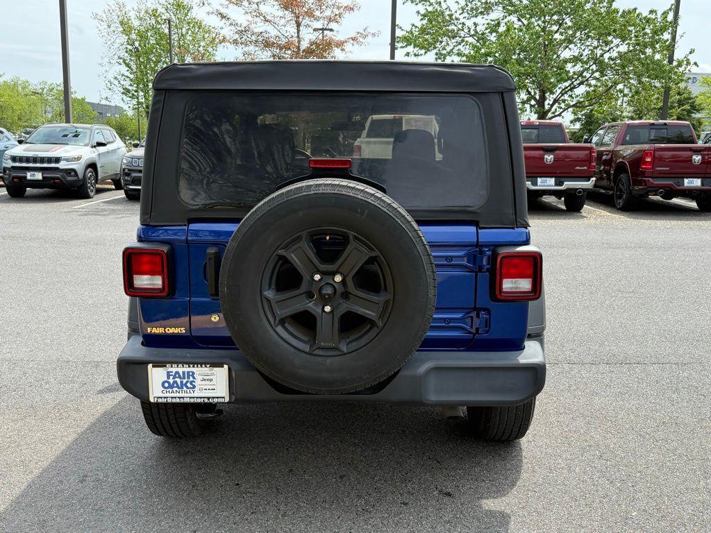 used 2018 Jeep Wrangler car, priced at $23,627