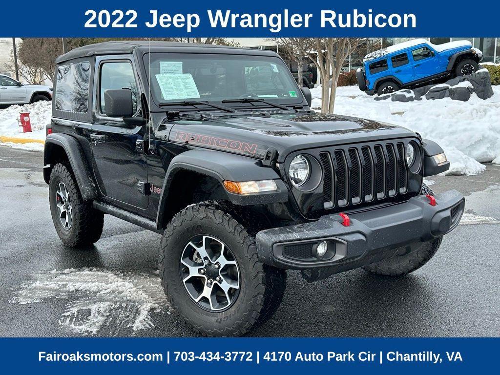 used 2022 Jeep Wrangler car, priced at $38,654