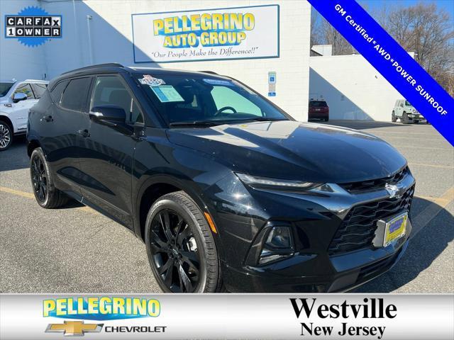 used 2022 Chevrolet Blazer car, priced at $34,977