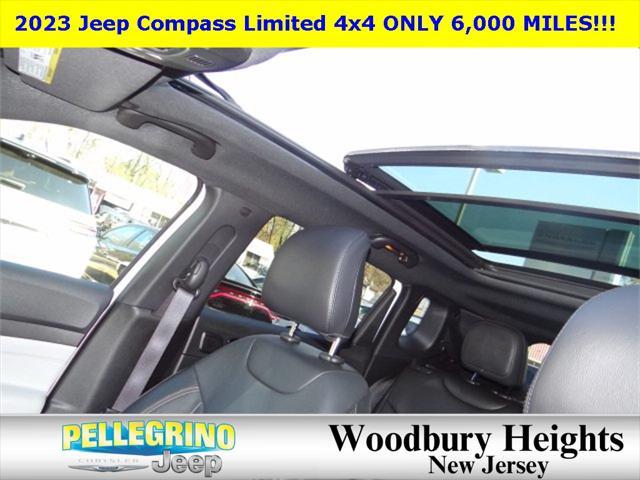 used 2023 Jeep Compass car, priced at $28,877