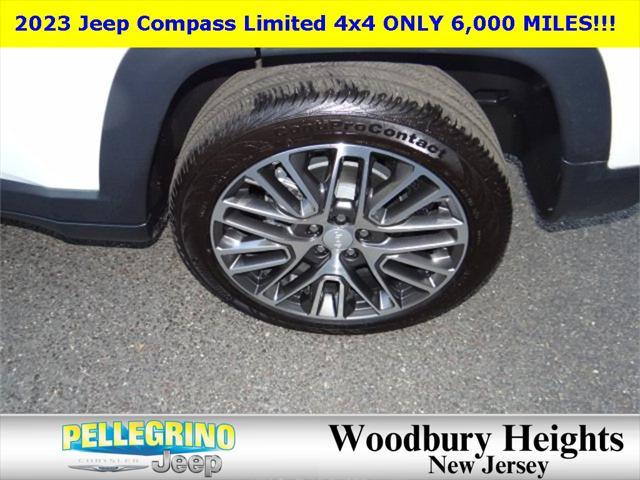 used 2023 Jeep Compass car, priced at $28,877