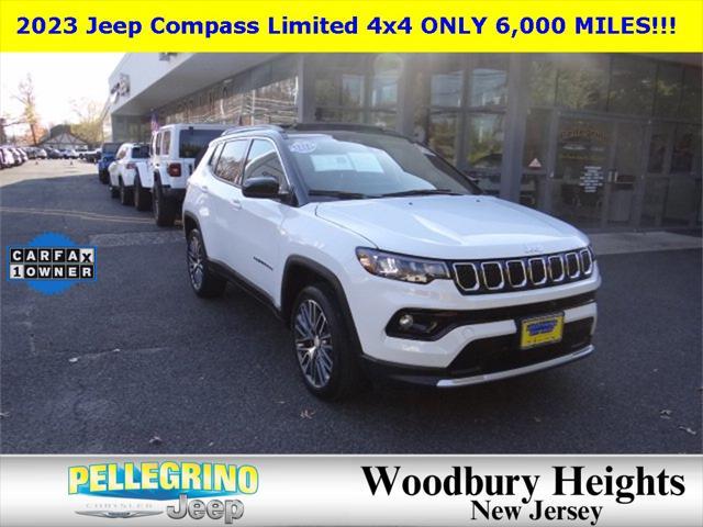 used 2023 Jeep Compass car, priced at $28,877