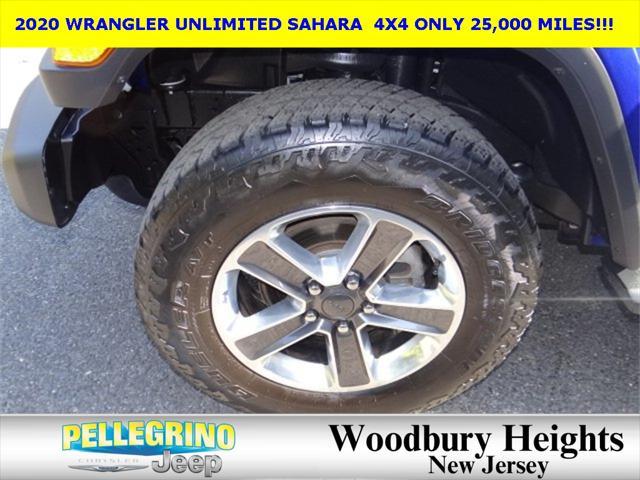 used 2020 Jeep Wrangler Unlimited car, priced at $36,998