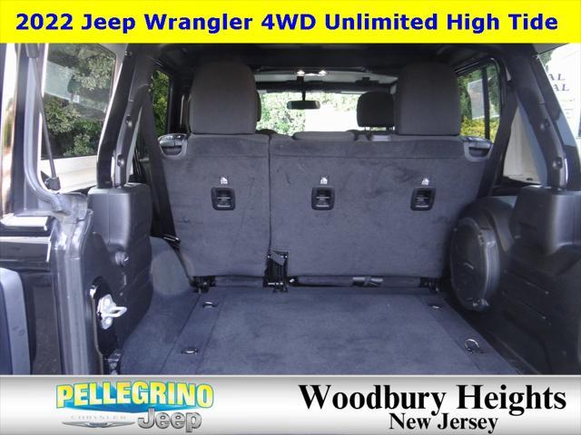 used 2022 Jeep Wrangler Unlimited car, priced at $35,998