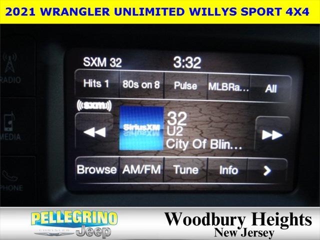 used 2021 Jeep Wrangler Unlimited car, priced at $31,577