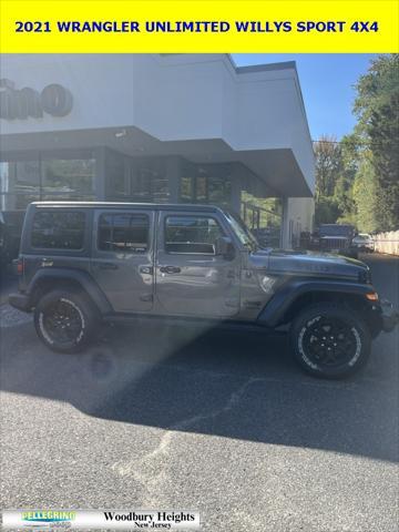 used 2021 Jeep Wrangler Unlimited car, priced at $32,898