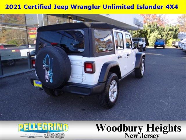 used 2021 Jeep Wrangler Unlimited car, priced at $28,988