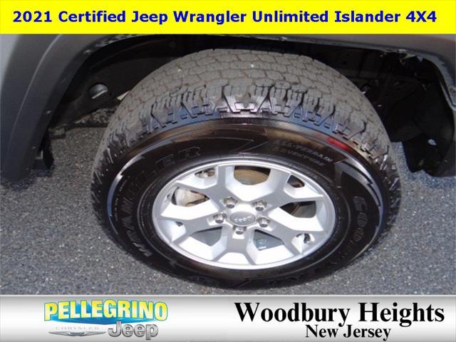 used 2021 Jeep Wrangler Unlimited car, priced at $28,988