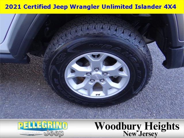 used 2021 Jeep Wrangler Unlimited car, priced at $28,988