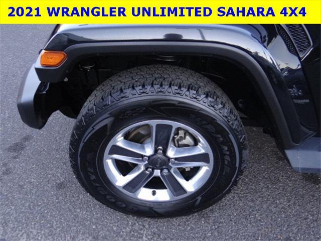 used 2021 Jeep Wrangler Unlimited car, priced at $38,798