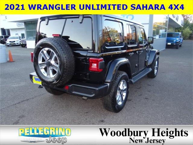 used 2021 Jeep Wrangler Unlimited car, priced at $38,798