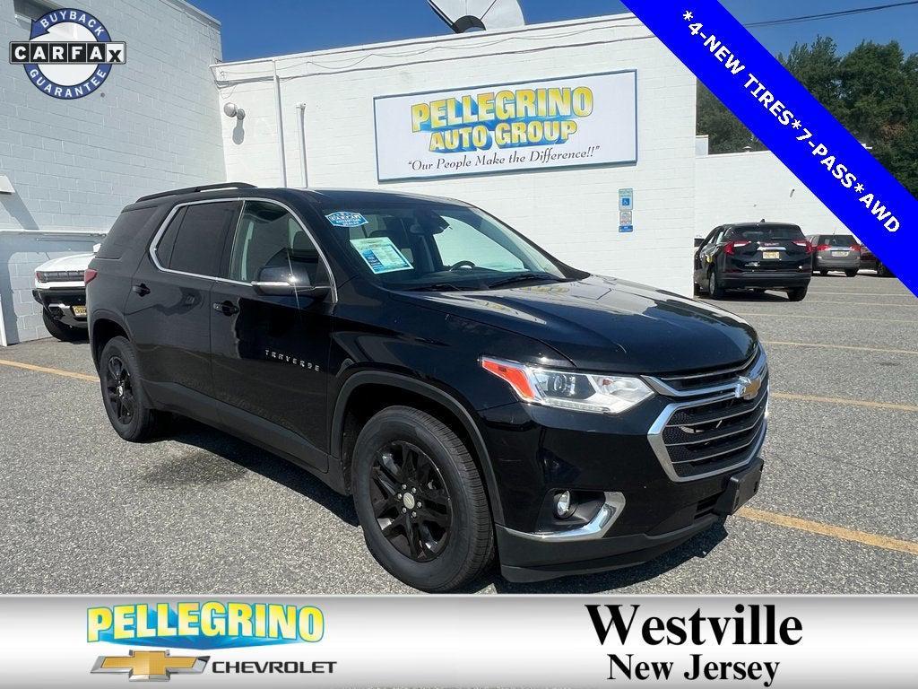used 2021 Chevrolet Traverse car, priced at $23,300