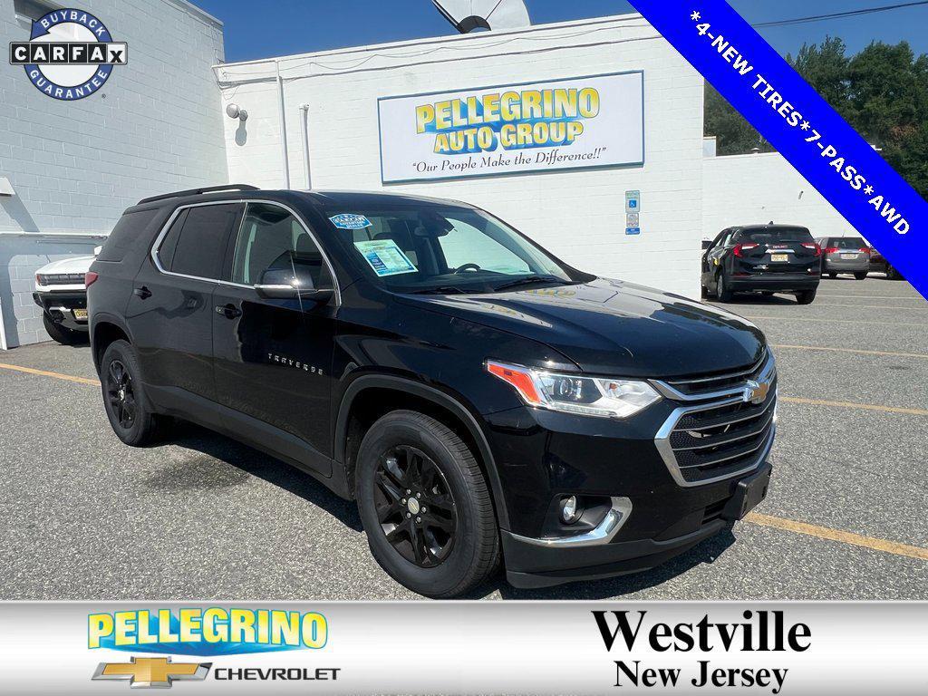 used 2021 Chevrolet Traverse car, priced at $23,300