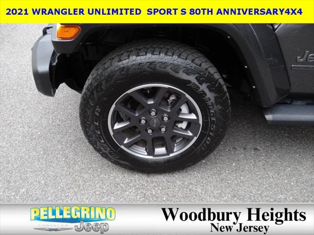 used 2021 Jeep Wrangler Unlimited car, priced at $35,298