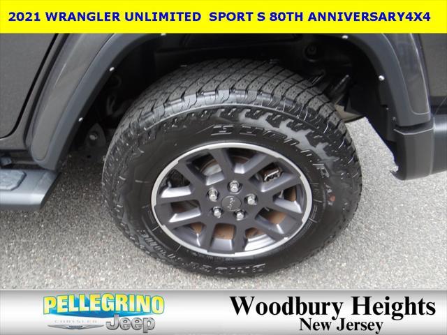 used 2021 Jeep Wrangler Unlimited car, priced at $35,298