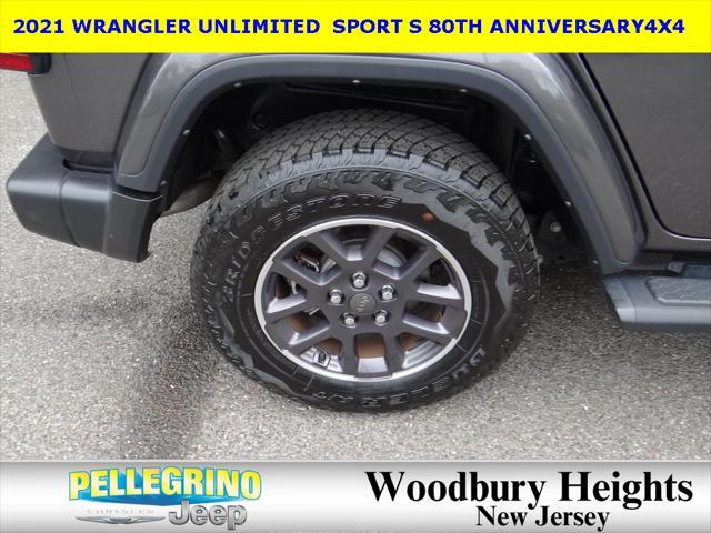 used 2021 Jeep Wrangler Unlimited car, priced at $35,298