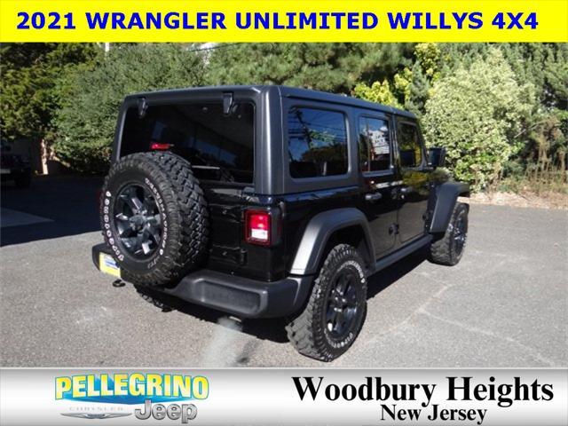 used 2021 Jeep Wrangler car, priced at $33,477