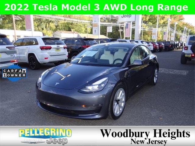 used 2022 Tesla Model 3 car, priced at $27,777