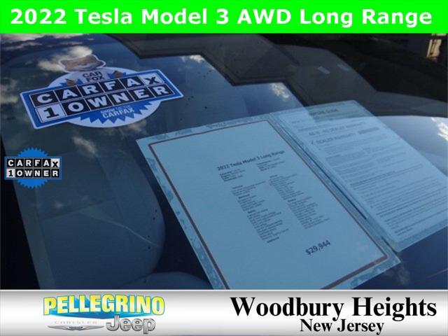 used 2022 Tesla Model 3 car, priced at $27,777