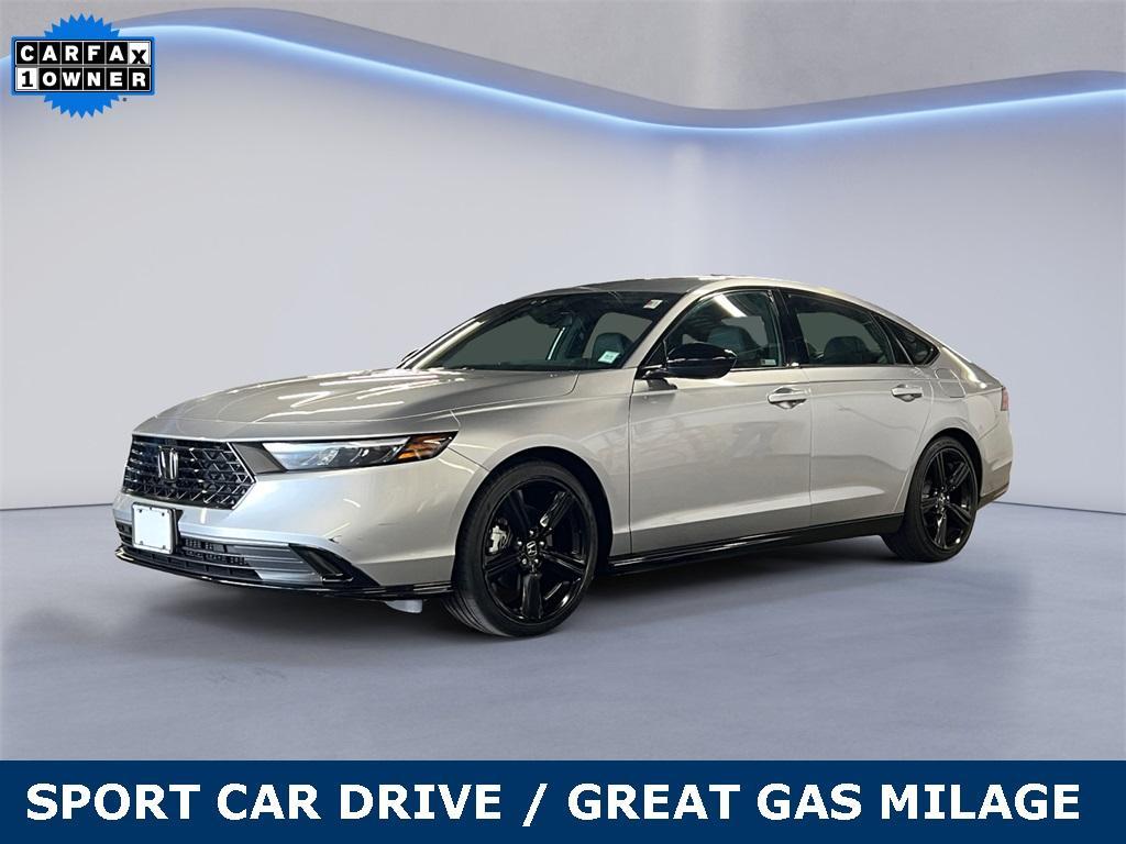 used 2023 Honda Accord Hybrid car, priced at $27,774