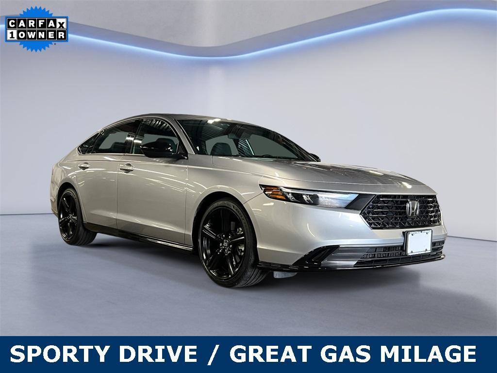 used 2023 Honda Accord Hybrid car, priced at $27,774