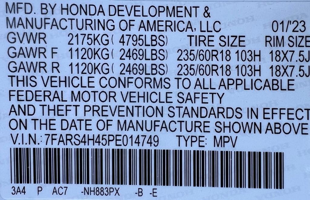 used 2023 Honda CR-V car, priced at $28,998