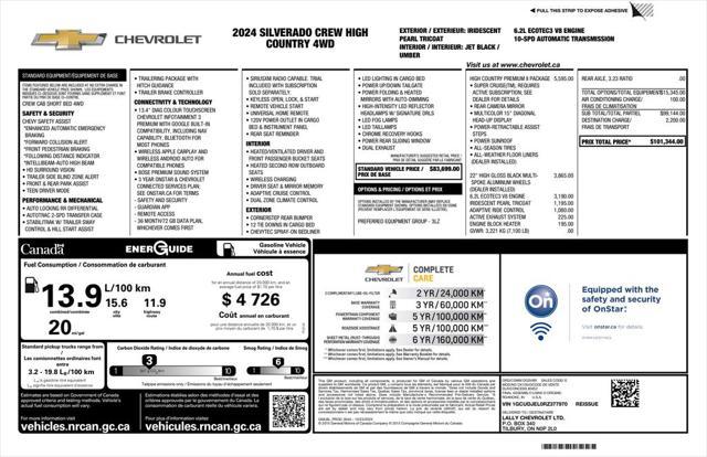 used 2024 Chevrolet Silverado 1500 car, priced at $63,993