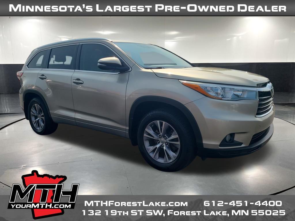 used 2015 Toyota Highlander car, priced at $15,993