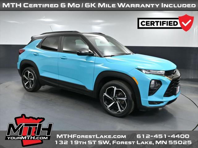 used 2022 Chevrolet TrailBlazer car, priced at $22,699