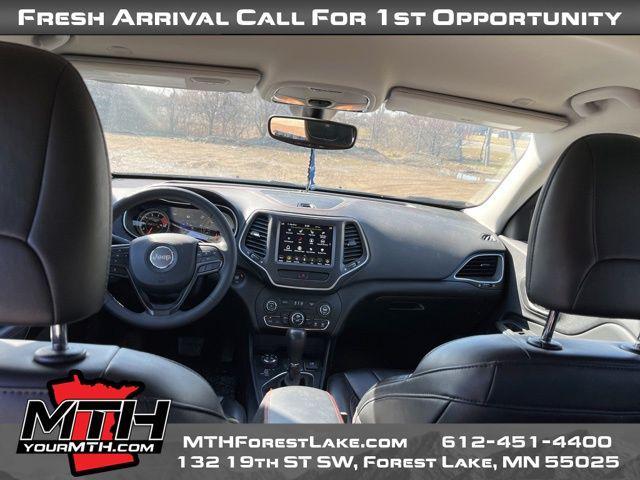 used 2022 Jeep Cherokee car, priced at $29,499