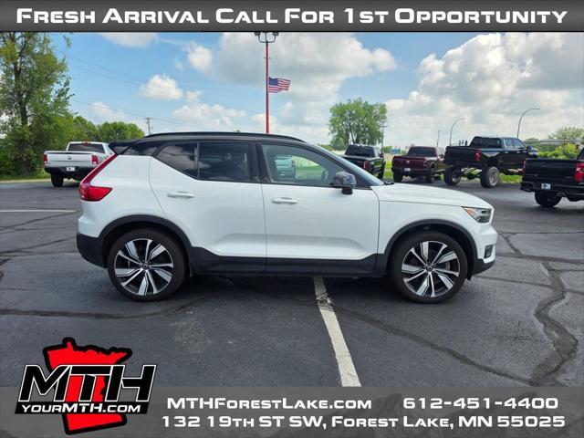 used 2022 Volvo XC40 Recharge Pure Electric car, priced at $30,993