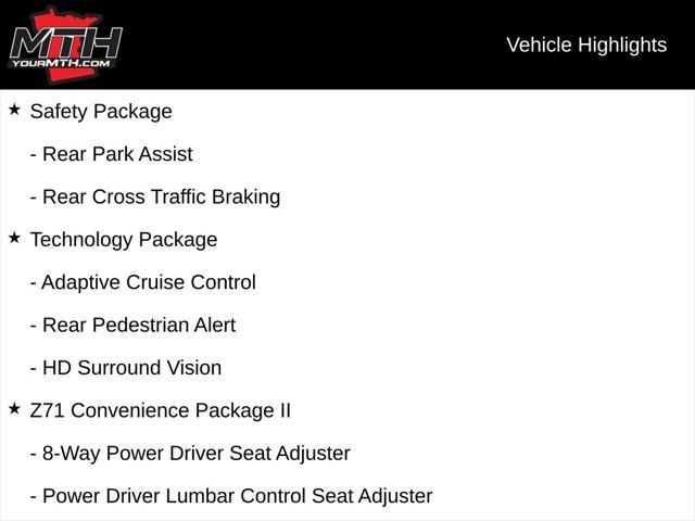 used 2024 Chevrolet Colorado car, priced at $41,799