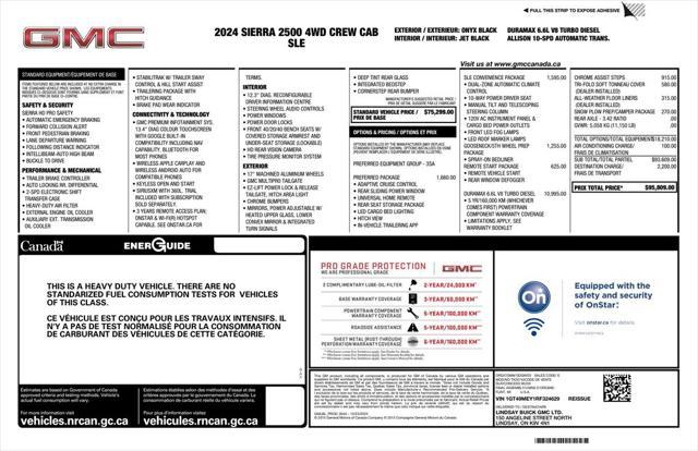 used 2024 GMC Sierra 2500 car, priced at $62,993