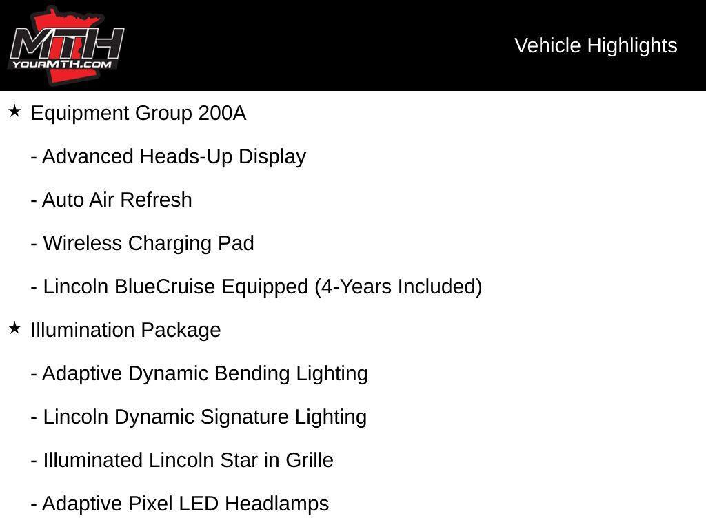 used 2025 Lincoln Aviator car, priced at $64,593