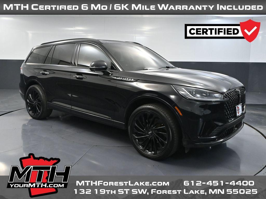 used 2025 Lincoln Aviator car, priced at $64,593