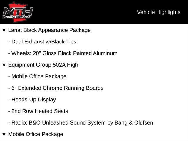 used 2024 Ford F-150 car, priced at $58,500
