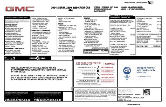 used 2024 GMC Sierra 2500 car, priced at $71,599