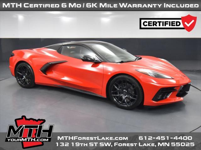 used 2021 Chevrolet Corvette car, priced at $67,500