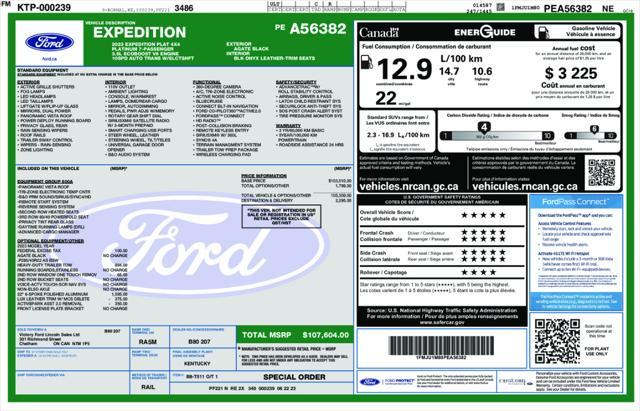 used 2023 Ford Expedition car, priced at $66,799