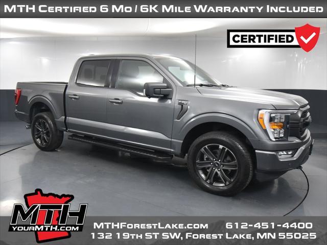 used 2021 Ford F-150 car, priced at $38,500