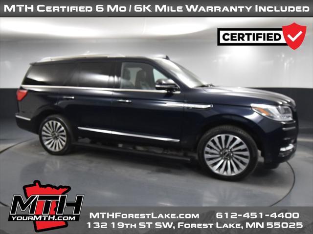 used 2021 Lincoln Navigator car, priced at $47,299