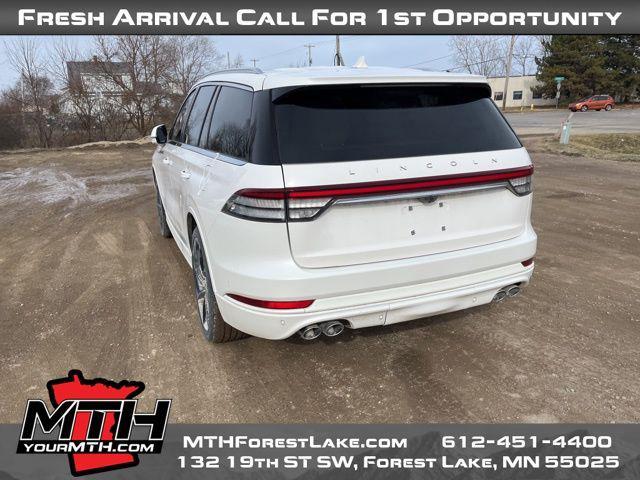 used 2022 Lincoln Aviator car, priced at $49,999