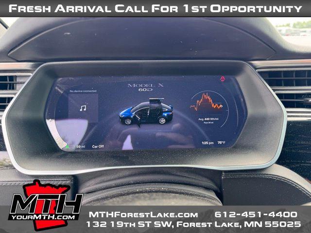 used 2016 Tesla Model X car, priced at $22,993