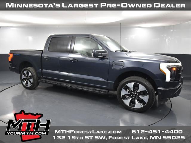 used 2022 Ford F-150 Lightning car, priced at $53,899