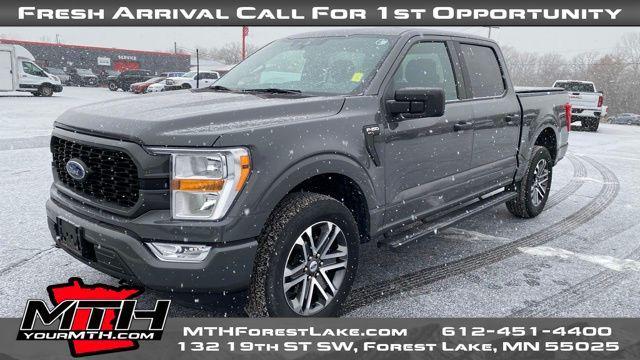 used 2021 Ford F-150 car, priced at $35,500