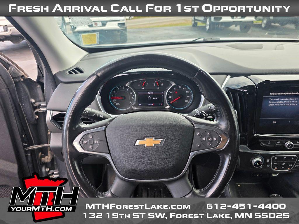 used 2020 Chevrolet Traverse car, priced at $24,993