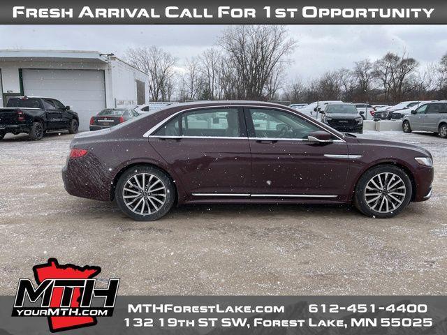 used 2017 Lincoln Continental car, priced at $24,993